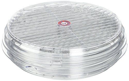 La Ventilazione TVR200 - Ronde roosters - 220 mm - Transparant