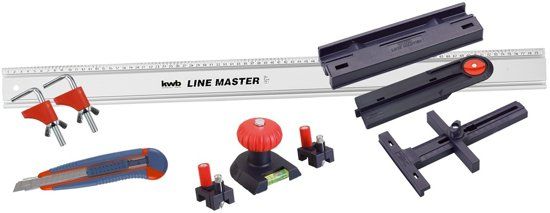 kwb LineMaster – Zaaghulpstukken set - 10-delig