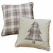 LOBERON Kussenhoes set van 2 Ersac bruin/crème