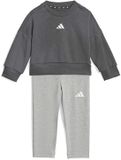 Adidas Seasonals Sweat Set Grijs 0-3 Months Unisex