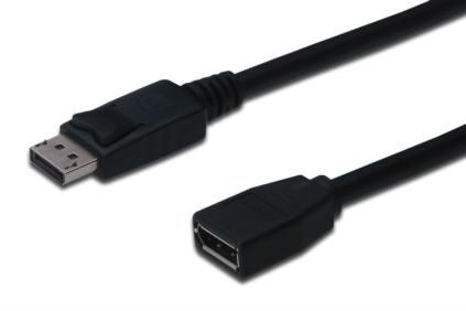 Assmann AK-340200-020-S DisplayPort Kabel - 2m - Zwart