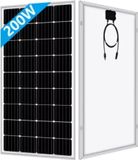 Gliese 200W zonnepaneel, 12V zonnemodule, monokristallijn zonne-energie systeem, fotovoltaïsche installatie, geschikt voor campers