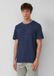 s.Oliver - Heren - Navy Piqué T-shirt met contrasterende details - XXL