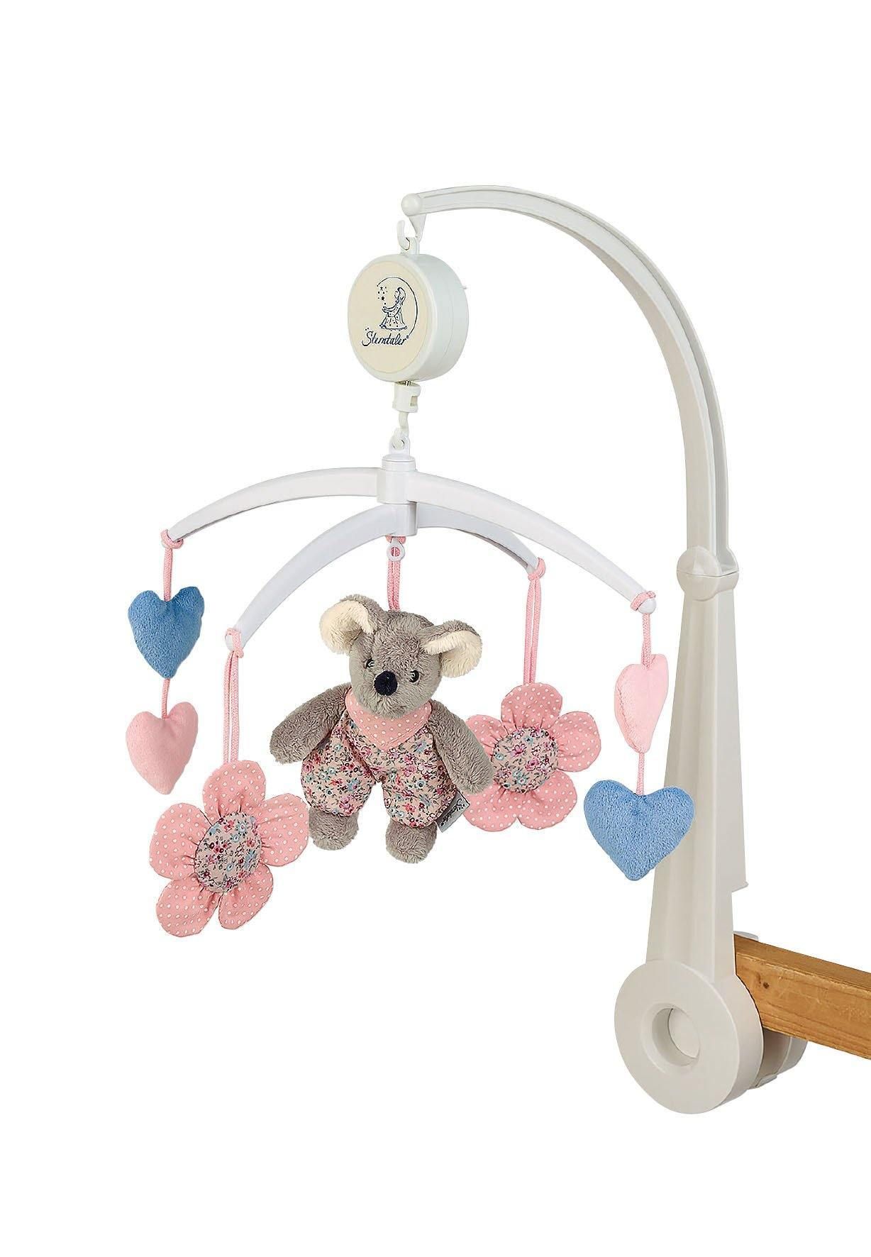 Sterntaler 6102001 Babymobiel - Licht Grijs, Meerkleurig - Katoen, Polyester - 34x45x57cm - Meisje