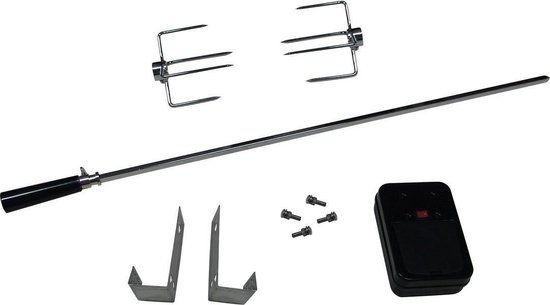 Barbecook Rotisserie Set Gasbarbecue - Zwart - 80 cm