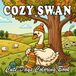 Cozy Swan Coloring Book: Cute Anthropomorphic Swan Home Life for Kids and Adults