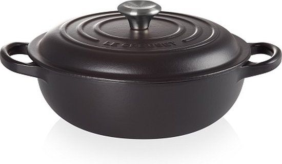 Le Creuset Koreaanse braadpan 22 cm mat zwart