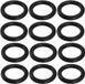 Holland Connections joints toriques joints toriques en caoutchouc EPDM pour systèmes d'irrigation Gardena - Jeu de 50 pièces - Raccords d'eau jardin - 16 x 11 x 2,5 mm - Noir.