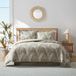Tommy Bahama California King Comforter Set, Reversible Cotton Bedding with Matching Shams & Bed Skirt, Oeko-Tex Certified (Raffia Palms Brown)
