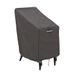 Klassieke Accessoires 55-179-015101-00 Ravenna Stapelbare Patio Stoel Cover, Grijs