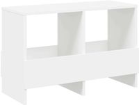 vidaXL Tijdschriftenrek Wit 68,5 x 30 x 45 cm