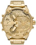 Diesel Mr. Daddy 2.0 DZ7479 Horloge - Staal - Goudkleurig - Ø 57 mm