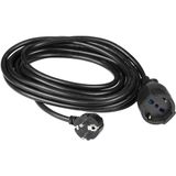 POLYPOOL PP2623.1QB Elektrische verlenging, 3 meter, zwart