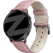 Bandz Bracelet cuir effet crocodile Garmin Forerunner 55 (rose)