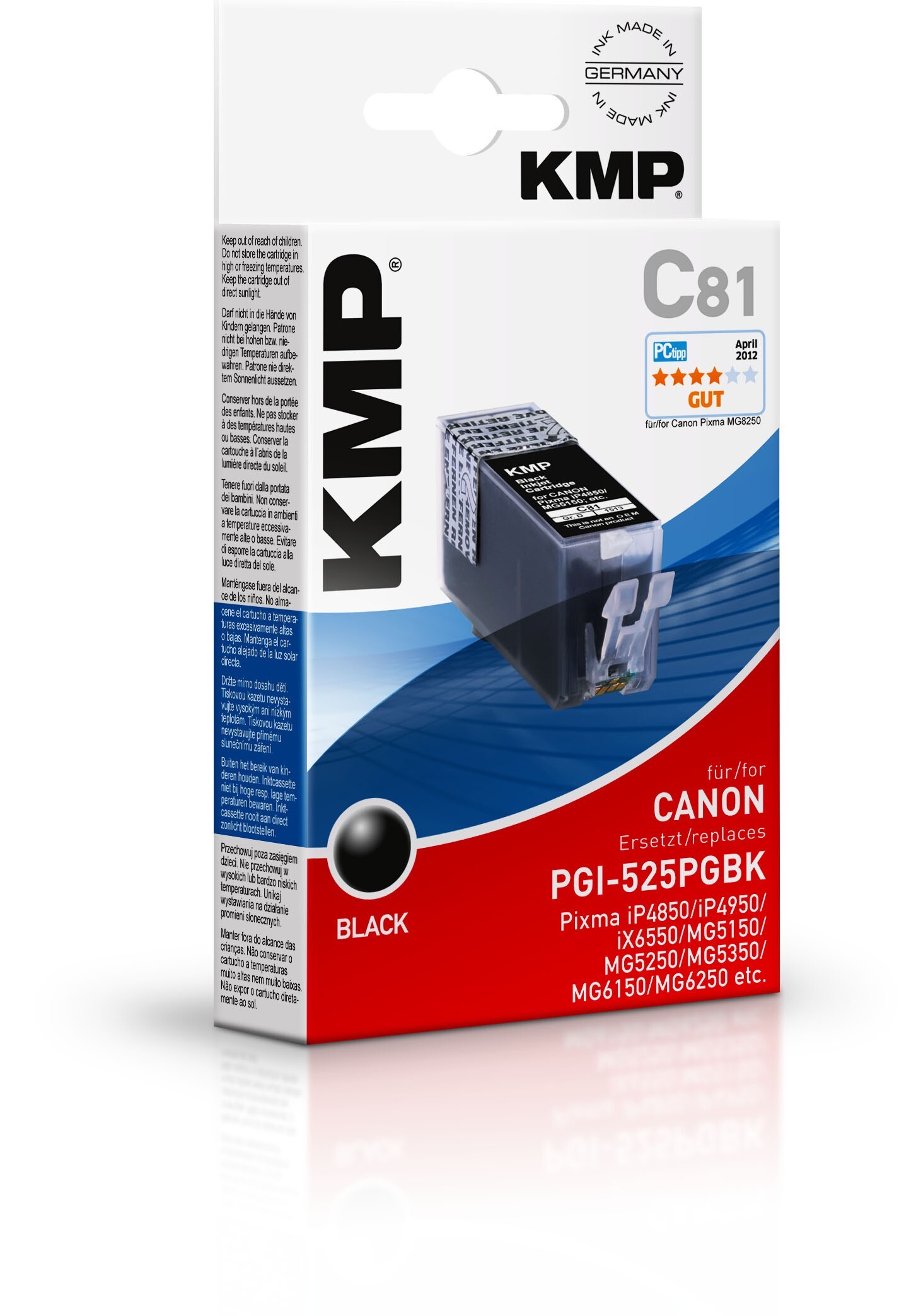 KMP C81 single pack / zwart
