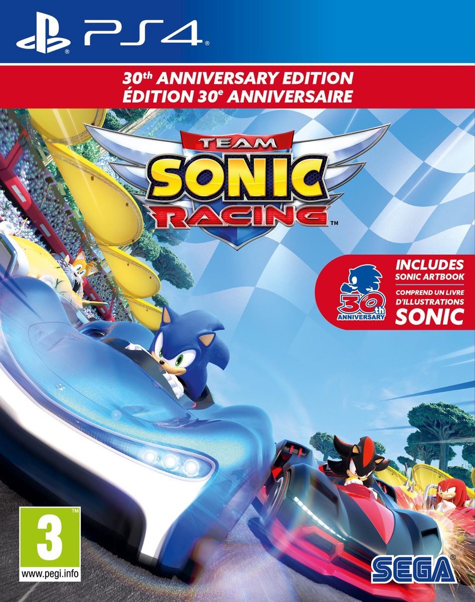 Sega Team Sonic Racing - 30th Anniversary Edition PlayStation 4