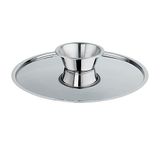 Schulte-Ufer 6335-28 pannenkoekendeksel, omkeerbaar, roestvrij staal, 28 cm
