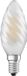 Ledvance Classic LED E14 Kaars Filament Mat 3.4W 470lm - 940 Cool white | Beste Kleurweergave - Dimbaar - Vervangt 40W