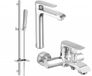 Mexen Pecos DQ72 set de bain, chrome