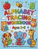 Kids' Fun-Filled Alphabet Tracing Workbook: Ages 3-5: Alphabet Handwriting Practice for Kids