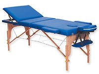 GIMA 44011 massagesigje van hout met 3 delen, blauw