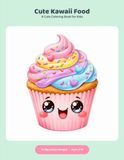 Cute Kawaii Food Coloring Book