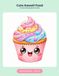 Cute Kawaii Food Coloring Book