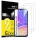NEW'C 3 Stuks, Screen Protector voor Samsung Galaxy A07 2025, Galaxy A05, A05s, Gehard Glass Schermbeschermer Film 0.33 mm ultra transparant, ultra resistent