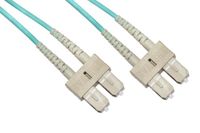 LSZH LINK LSZH Duplex OM3 Multimode Glasvezel kabel 50/125, SC-SC, 15 m.