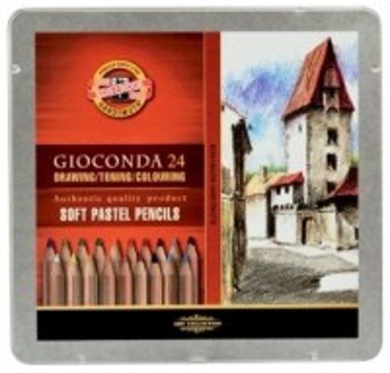 Koh-i-Noor Gioconda Soft Pastels Pencils - 24 stuks