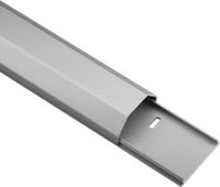 Allteq Kabelgoot - Aluminium - Zilver - 5 x 2.8 cm - 110 cm