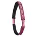 Imperial Riding Longierriem "IRH Deluxe", polyester met neopreen voering en metalen ringen, roze-bordeaux zilver, Cob