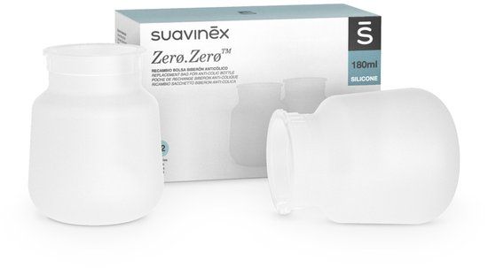 Suavinex Zero.Zero Anti-Koliek Zakjes – 2 stuks – 180 ml