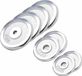 Gorilla Sports Halterschijven Set - Bundel - 27,5 kg - Chroom - 30 mm