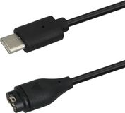 kwmobile USB-oplaadkabel type c geschikt voor Garmin Forerunner 55 - Kabel voor smartwatch - in zwart