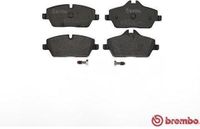 Brembo P06034 Front Disc Brake Pad - Set of 4