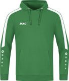 Jako Power Sweater Met Kap Kinderen - Sportgroen | Maat: 152