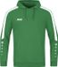 Jako Power Sweater Met Kap Kinderen - Sportgroen | Maat: 152