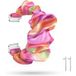Strap-it Samsung Galaxy Watch 6 Classic 47 mm Scrunchie-Armband (farbenfroh)