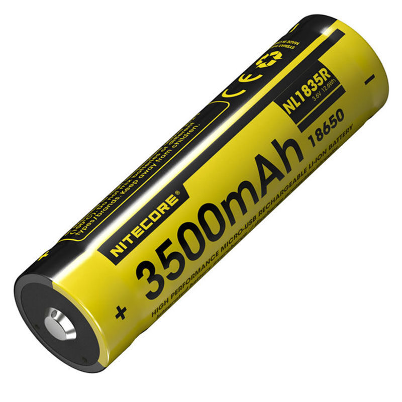 NITECORE NL1835R batterij 3500mAh