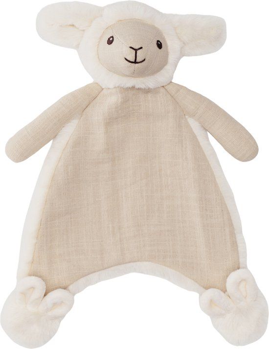 Happy Horse Schaap Sienna Knuffeldoek 26 cm - Ecru/Beige