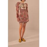 FARM Rio Riad Robe en tricot crème
