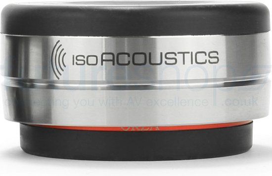IsoAcoustics Orea Bordeaux - Anti vibratie - Zilver