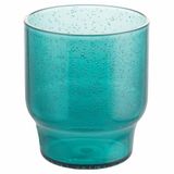 Villa d'Este Home Tivoli 1996 Set van 6 waterglazen, 325 ml, blauwe luchtbellen, kunststof, MS, reuzenrad, uniek
