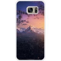 Urban Mountains Beschermende siliconen case compatibel met Galaxy S7 Edge
