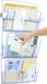 C.E.P. Wandfolderhouder Happy 3 stuks set DIN A4 1 vak gekleurd