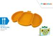 Frootimals Antislip Silicone Bord - Baby - Kind - Maaltijd - Vlinder