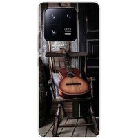 Xiaomi Siliconen hoesje - Compatibel met Xiaomi 13 Pro - ontwerp guitare