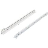 Hettich - Coulisse 25 Kg pour tiroir en bois (la paire) 550 mm