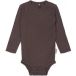 Mikk-Line body à manches longues en laine/bambou pour bébé